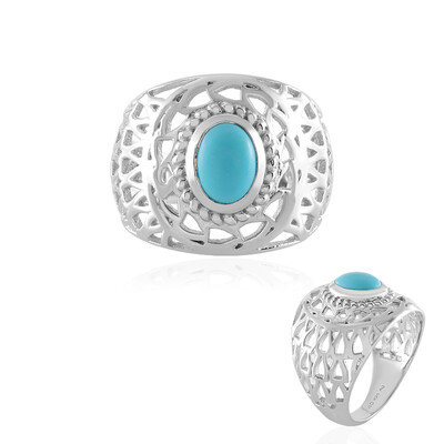 Anello in argento con Turchese