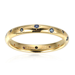Anello in argento con Zaffiro Blu