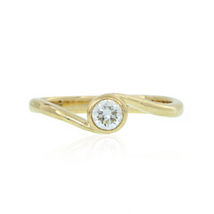 Anello in oro con Diamante Flawless (F) (LUCENT DIAMONDS)