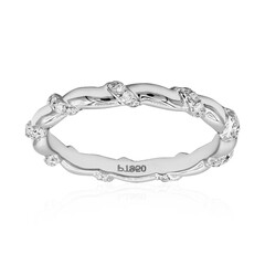 Anello in platino con Diamante SI2 (G)