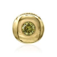 Ciondolo in oro con Diamante Giallo VS1