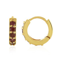 Orecchini in argento con Zircone Rosa
