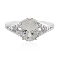 Anello in argento con Danburite