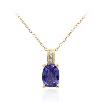 Collana in oro con Tanzanite AAA (CIRARI)