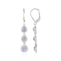 Orecchini in argento con Tanzanite