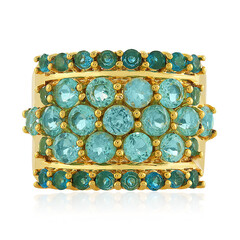 Anello in argento con Apatite