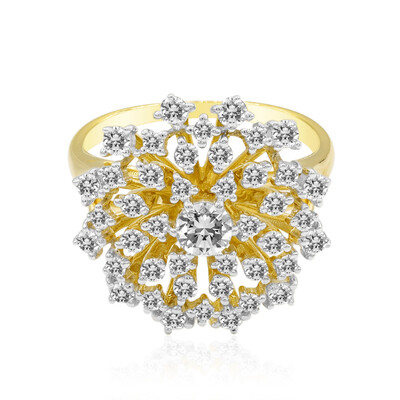 Anello in oro con Diamante SI1 (G) (Annette)