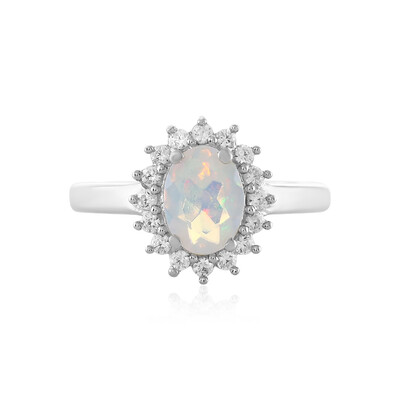 Anello in argento con Opale di Welo