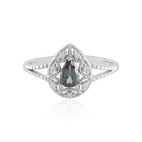 Anello in argento con Granato Cangiante del Madagascar