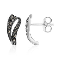 Orecchini in argento con Marcassite