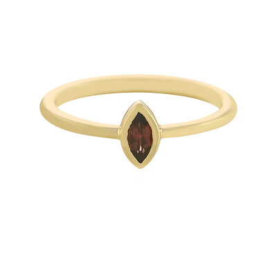 Anello in argento con Zircone Lampone