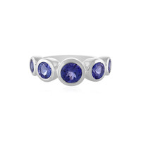 Anello in argento con Tanzanite