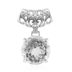 Ciondolo in argento con Topazio Bianco