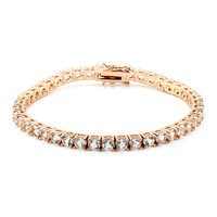 Bracciale in argento con Topazio Bianco
