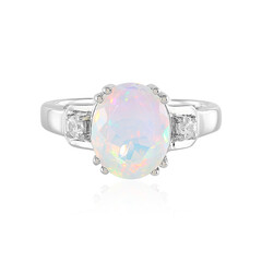 Anello in argento con Opale di Welo