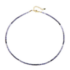 Collana in argento con Iolite