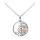 Collana in argento con Diamante I1 (H) (Smithsonian)