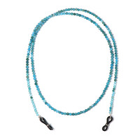 Accessorio in argento con Apatite Blu Neon