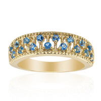 Anello in oro con Haüyne