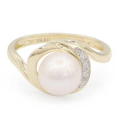 Anello in oro con Perla Akoya (TPC)