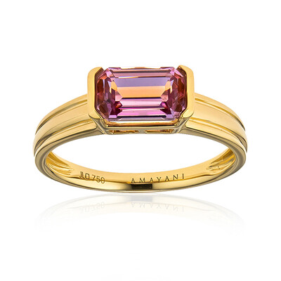 Anello in oro con Diasporo Rosa (AMAYANI)