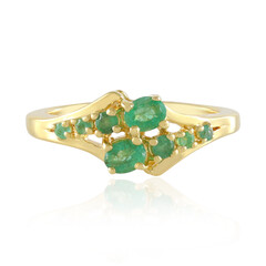 Anello in argento con Smeraldo Zambia
