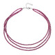 Collana in argento con Rubino Mozambico