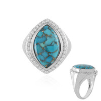 Anello in argento con Turchese Ramato Blu (Faszination Türkis)