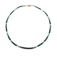 Collana in oro con Indicolite