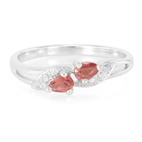 Anello in argento con Rubino Tramonto