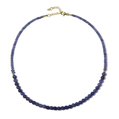 Collana in argento con Tanzanite