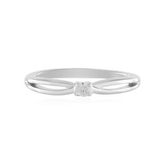 Anello in argento con Diamante I2 (H)