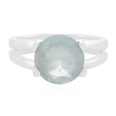 Anello in argento con Acquamarina
