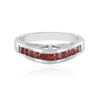 Anello in argento con Rubino Tanzania (de Melo)