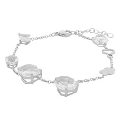 Bracciale in argento con Quarzo Bianco (TPC)
