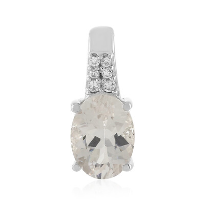 Ciondolo in argento con Danburite
