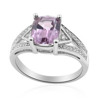 Anello in oro con Diasporo Rosa (AMAYANI)