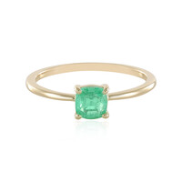 Anello in oro con Smeraldo Colombiano
