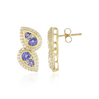 Orecchini in oro con Tanzanite (Adela Gold)