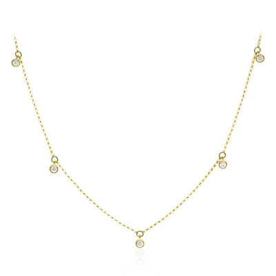 Collana in oro con Diamante I1 (H) (CIRARI)