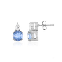 Orecchini in argento con Fluorite Cangiante