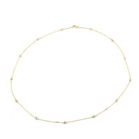 Collana in oro con Diamante I1 (H) (CIRARI)