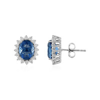 Orecchini in argento con Fluorite Cangiante