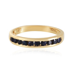 Anello in argento con Zaffiro Blu