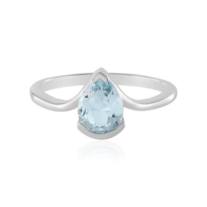 Orecchini Pendenti In Argento 925 Con Topazio Blu Cielo – KnSam – Gioielli Eleganti Donna
