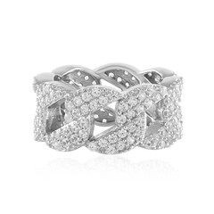 Anello in argento con Zircone