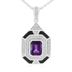 Collana in argento con Ametista