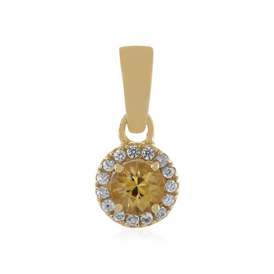 Ciondolo in oro con Zircone Giallo (Adela Gold)