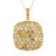 Collana in oro con Diamante Fancy SI2 (CIRARI)
