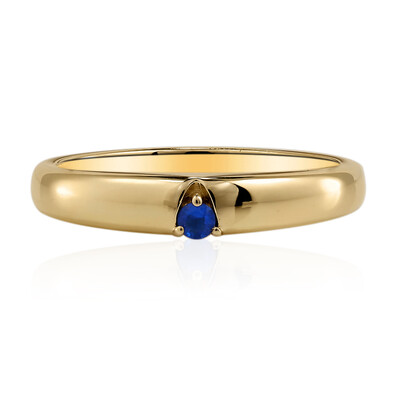 Anello in oro con Haüyne